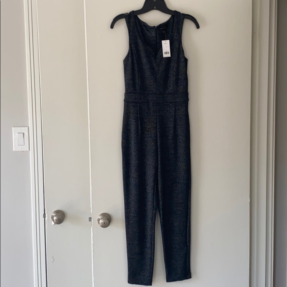 BNWT Banana Republic metallic jumpsuit